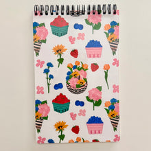 Load image into Gallery viewer, Saturday Market 5.5" x 8.5" Top Bound Lined Notebook
