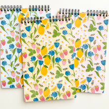 Load image into Gallery viewer, Lemon Berry 5.5"x8.5" Top Bound Lined Notebook
