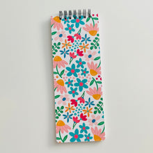 Load image into Gallery viewer, Flower Pops 3.25"x8.5" Lined Slim Notebook
