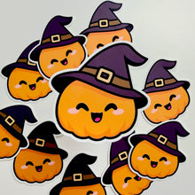 Load image into Gallery viewer, Pumpkin Witches Vinyl Sticker
