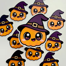 Load image into Gallery viewer, Pumpkin Witches Vinyl Sticker
