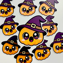 Load image into Gallery viewer, Pumpkin Witches Vinyl Sticker
