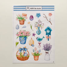Load image into Gallery viewer, Easter Goodies Paper Sticker Sheet
