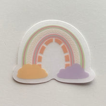 Load image into Gallery viewer, Rainbows Mini Clear Sticker
