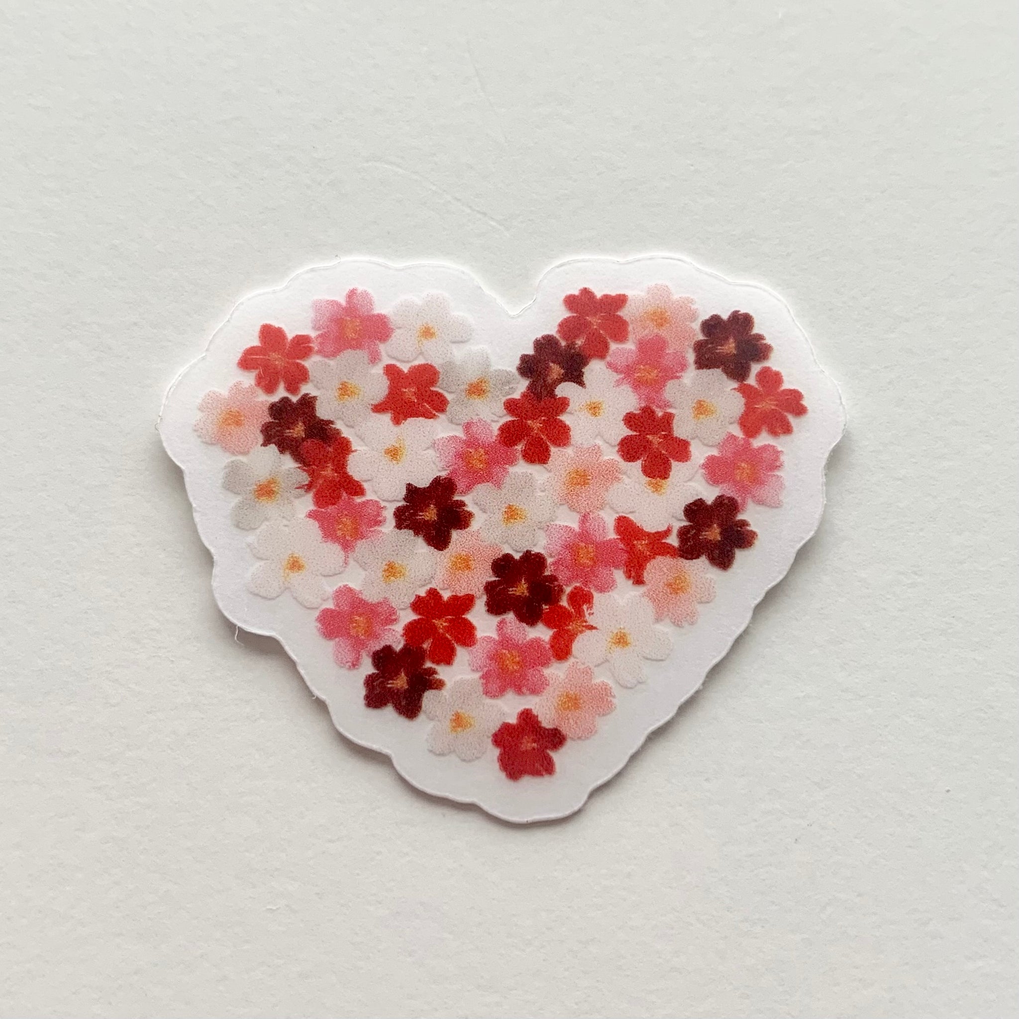 Hearts Mini Clear Stickers – AMW the studio
