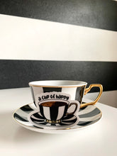 Load image into Gallery viewer, A Cup of Happy Clear Sticker
