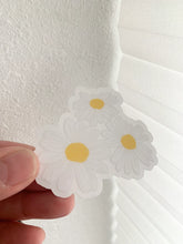 Load image into Gallery viewer, Daisy Cluster Clear Sticker
