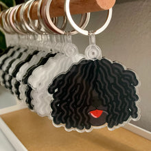 Load image into Gallery viewer, Hungarian Puli Acrylic Keychain
