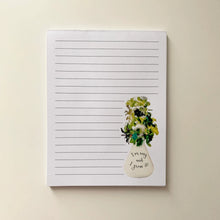 Load image into Gallery viewer, I’m Sexy and I Grow It! Lettuce Grow Farmstand 4.25&quot;x5.5&quot; Notepad
