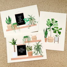Load image into Gallery viewer, Plant Shelfie Greeting Cards
