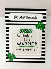 Load image into Gallery viewer, Warrior Not Worrier Acrylic Pin
